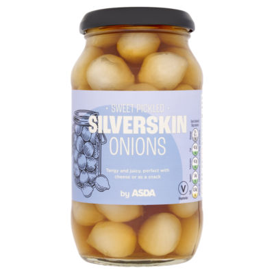 Sweet Pickled Silverskin Onions 440g