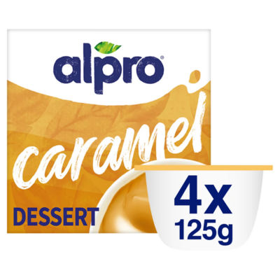 Caramel Dairy Free Vegan Soya Dessert 4x125g thumbnail 2