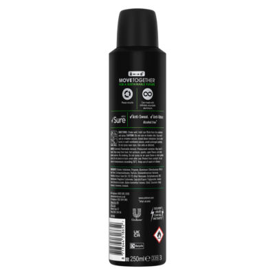 Men Quantum Dry Anti-Perspirant Deodorant Aerosol thumbnail 3