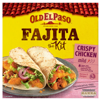 Crispy Chicken Fajita the Kit 555g thumbnail 2