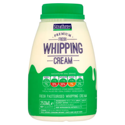 Premium Fresh Whipping Cream 250ml