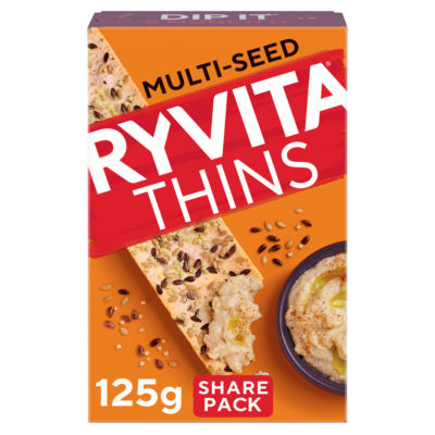 Thins Multi-Seed Flatbread Crackers 125g thumbnail 2