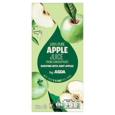 Apple Juice from Concentrate 1 Litre thumbnail 2