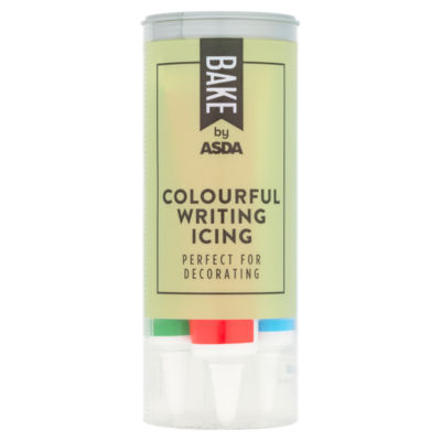 BAKE by ASDA Coloured Writing Icing
