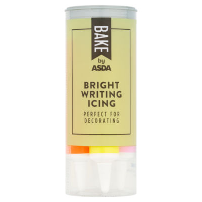 BAKE by ASDA Pastel Writing Icing