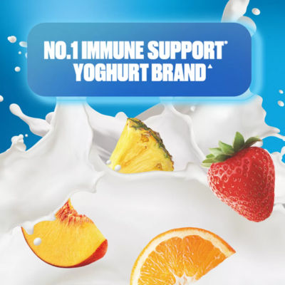 Multifruit Immune Support Yoghurt Drink Multipack, 12x100g thumbnail 4
