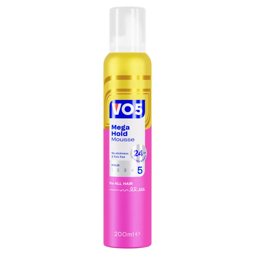VO5 Mega Hold Styling Mousse