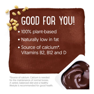 Dark Chocolate Dairy Free Vegan Soya Dessert 4x125g thumbnail 4