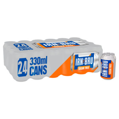 DIET IRN-BRU Soft Drink Can Multipack 24x330ml thumbnail 2
