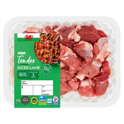 Tender Diced Lamb 297g
