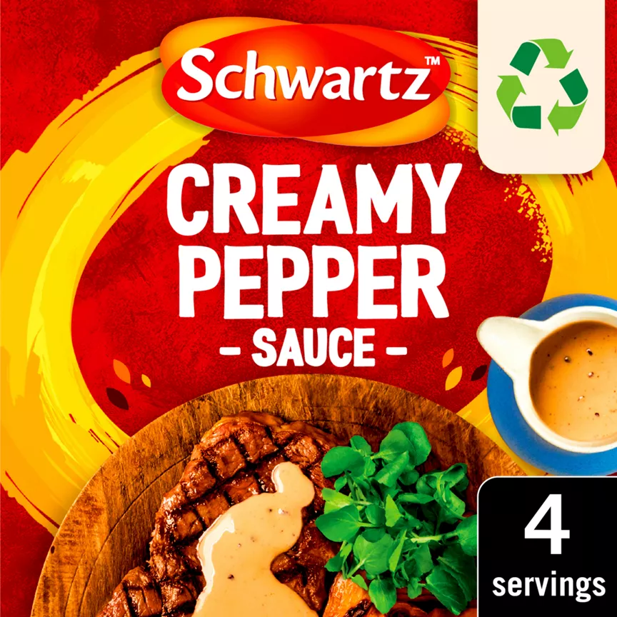 Schwartz Creamy Pepper Sauce Mix 25g - Image 1