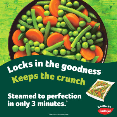 Steamfresh 4 Garden Mix Steam Bags 540g thumbnail 3