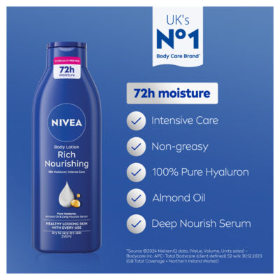 Rich Nourishing Body Lotion Dry Skin 250ML thumbnail 3