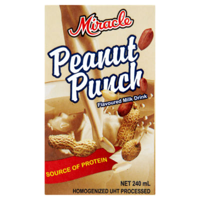 Peanut Punch Flavoured Milk Drink 240ml