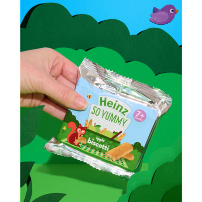 Apple Biscotti Baby Food Snacks 7+ Months 60g thumbnail 4