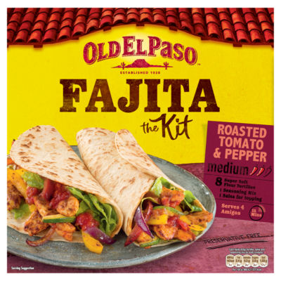 Roasted Tomato & Pepper Fajita Kit 500g thumbnail 2