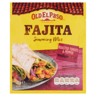 Tomato & Pepper Fajita Seasoning Spice Mix 30G thumbnail 2