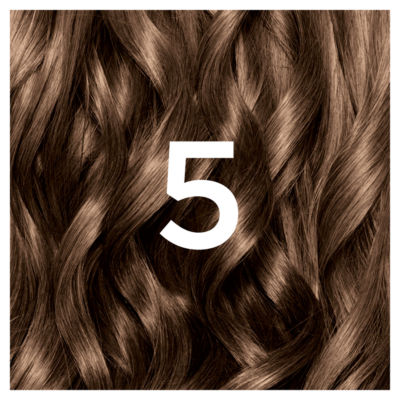 Nutrisse Ultra Crème Dye, Vegan, 5 Mocha Brown, vibrant and long-lasting hair color.