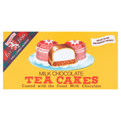 Milk Chocolate Tea Cakes 36 x 24g