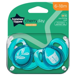 2x Every Day Essential Natural Latex Soothers, BPA Free, 6-18m thumbnail 2
