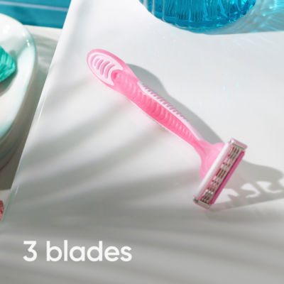 Gillette  Comfort Smooth Razors, Pack Of 4 thumbnail 4