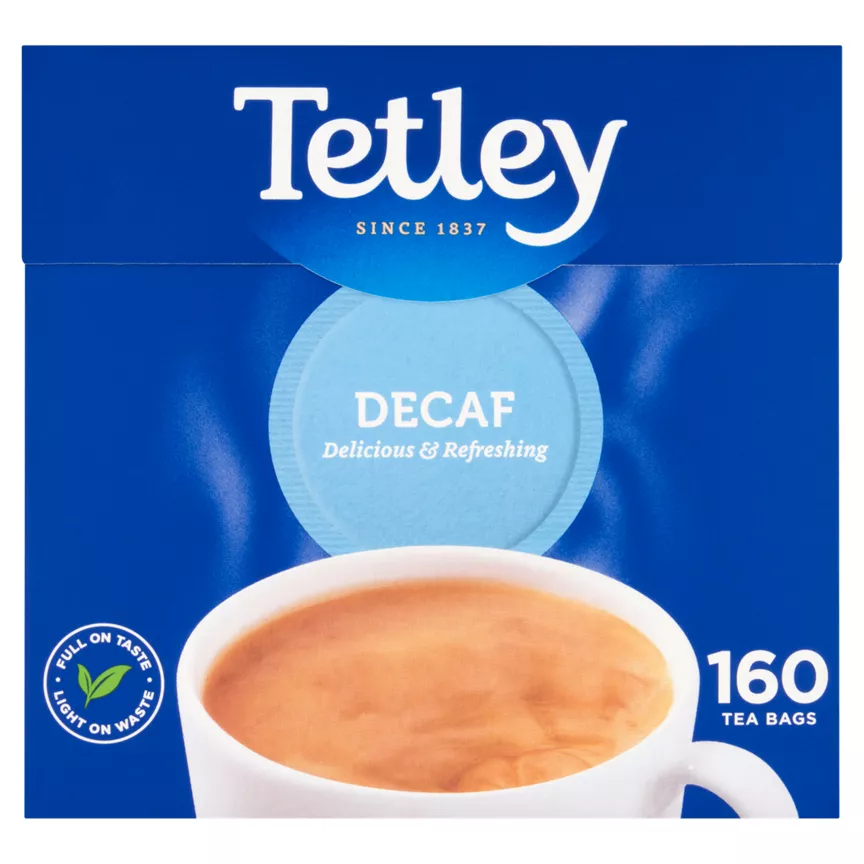 Tetley Decaf 160 Tea Bags