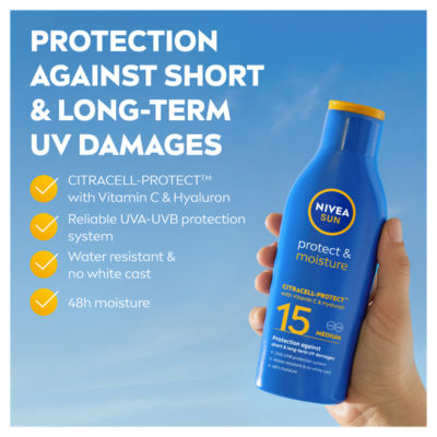 Protect & Moisture Lotion Sun cream SPF15 200ml thumbnail 4