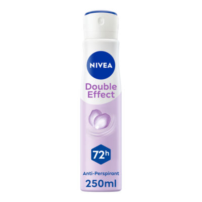 NIVEA 72h Double Effect Anti-perspirant Spray 250ml 250ML