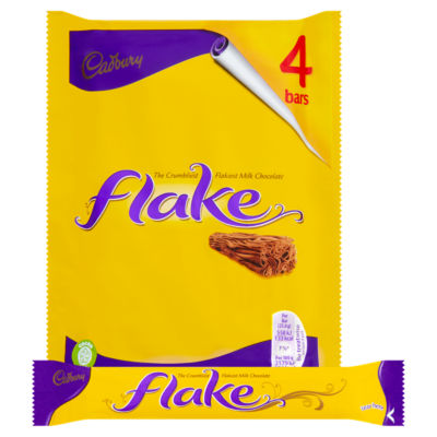 Flake Chocolate Bar 4 Pack Multipack 102g (4 x 25.5g) thumbnail 3