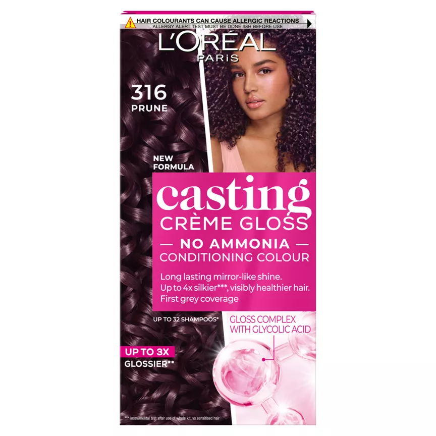 L'Oreal Casting Creme Gloss 316 Plum Semi Permanent Hair Dye