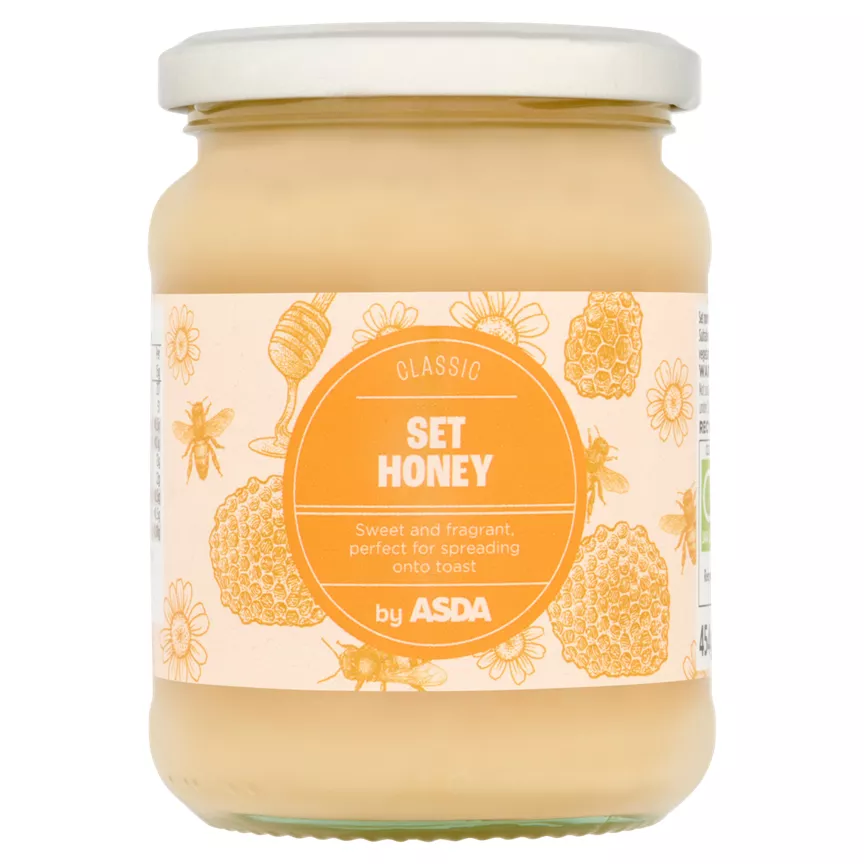 ASDA Classic Set Honey 454g