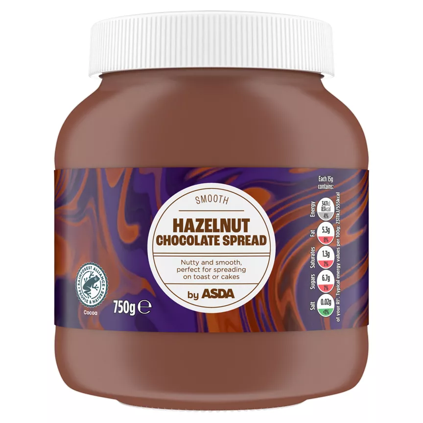 ASDA Hazelnut Chocolate Spread 750g