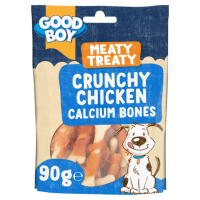 Meaty Treaty Crunchy Chicken Calcium Bones 90g thumbnail 2