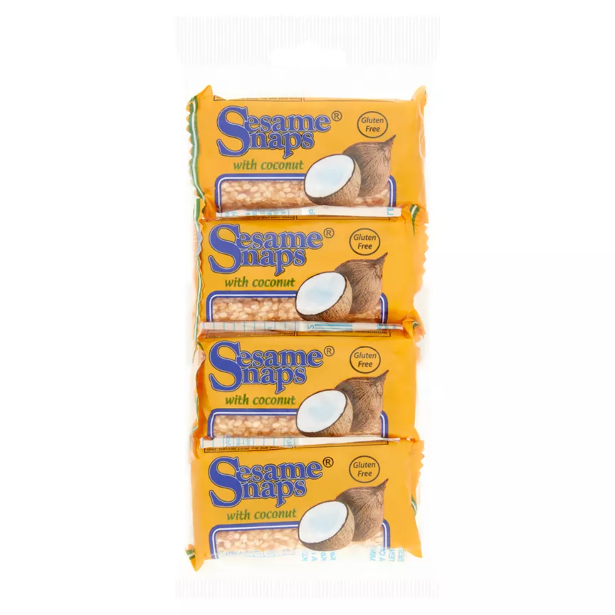 Sesame Snaps with Coconut
