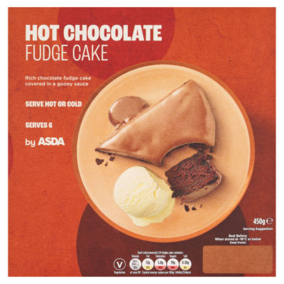 ASDA Hot Chocolate Fudge Cake