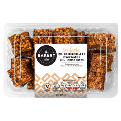 The BAKERY at ASDA 20 Chocolate Caramel Mini Crisp Bites