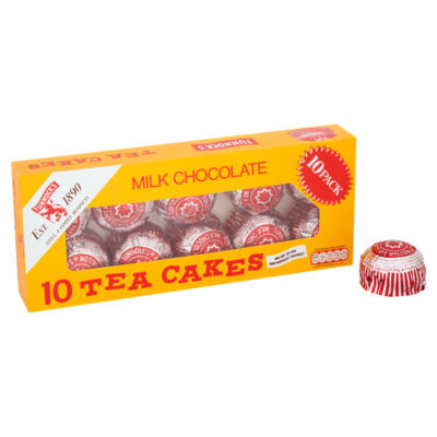 Milk Chocolate Tea Cakes 10 x 24g thumbnail 3