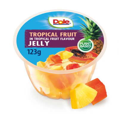 Tropical Fruit in Tropical Fruit Flavour Jelly 123g thumbnail 2