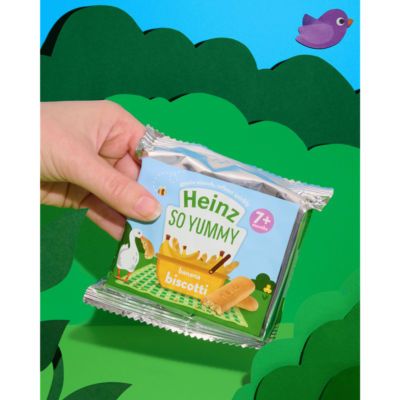 Banana Biscotti Baby Food Snacks 7+ Months 60g thumbnail 4