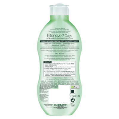 Intensive 7 Days, Shea Butter Body Lotion & Moisturiser 400ml thumbnail 3
