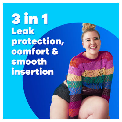 Pearl Super Plus Tampons With Applicator x18 thumbnail 3