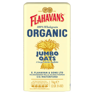 Organic Jumbo Oats 1kg thumbnail 2