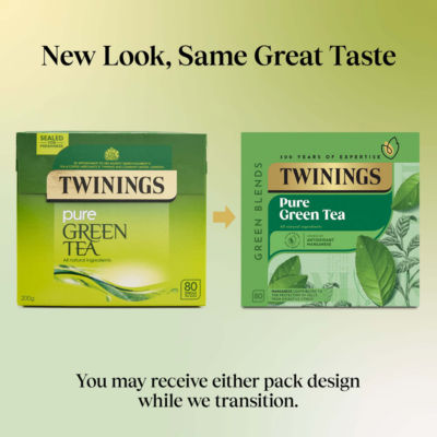 Pure Green Tea 80 Tea Bags 200g thumbnail 3