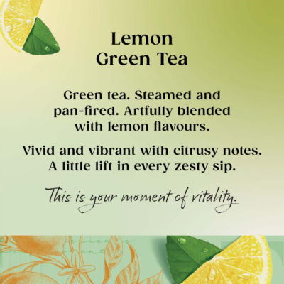 Lemon Green Tea 20 Tea Bags 40g thumbnail 4
