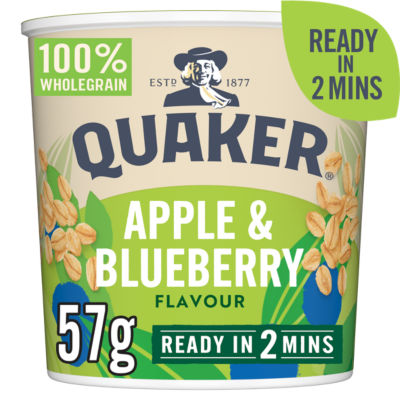 Oat So Simple Apple & Blueberry Porridge Pot 57g