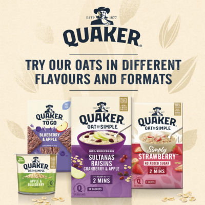 Oat So Simple Apple & Blueberry Porridge Pot 57g thumbnail 4