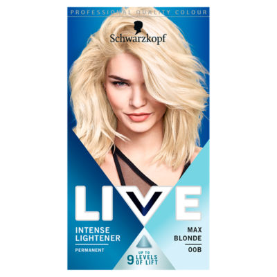 LIVE Intense Lightener Max Blonde Permanent Hair Dye 00B thumbnail 2