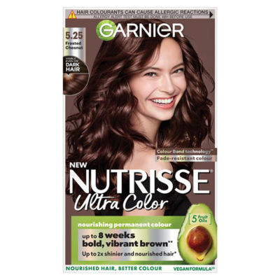Nutrisse Ultra Color Dye, Vegan, 5.25 Frosted Chestnut Brown, vibrant and long-lasting. thumbnail 2