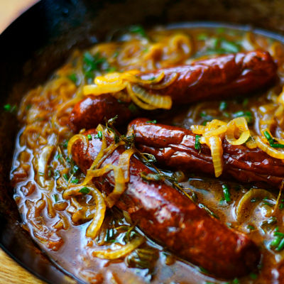 The Scottish Butcher Premium 6 Steak Sausages 300g thumbnail 4