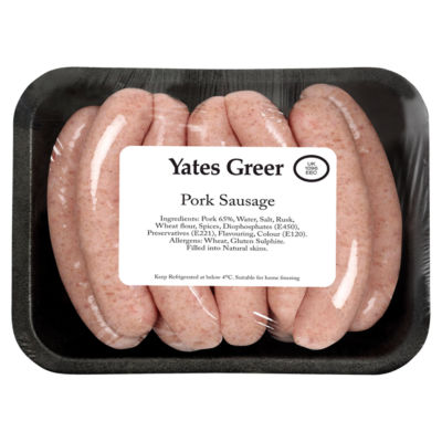 Thin Pork Sausages